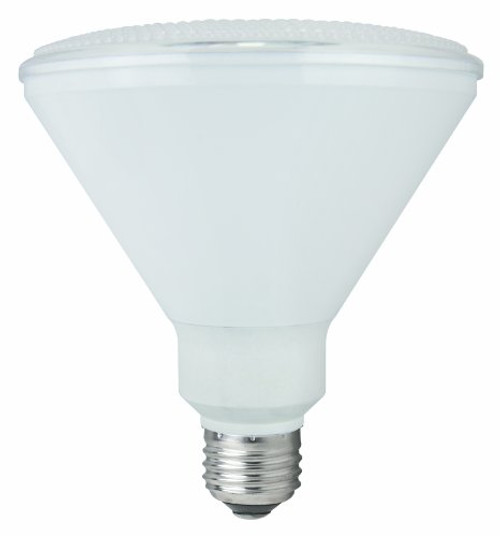 TCP LED PAR38 - 90W Equivalent (17W) High CRI Bright White (3000K) Dimmable Flood (Spot) Light Bulb TCP LED PAR38 - 90W Equivalent (17W) High CRI Bright White (3000K) Dimmable Flood (Spot) Light Bulb