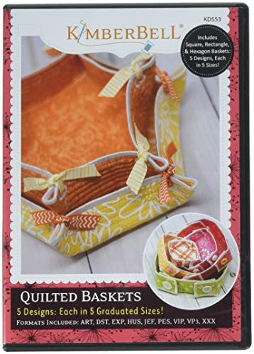 KimberBell 4337012088 Quilted Baskets Pattern CD