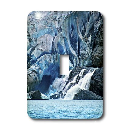3dRose LLC lsp_12660_1 Mendenhall Glacier Alaska Waterfall - Single Toggle Switch