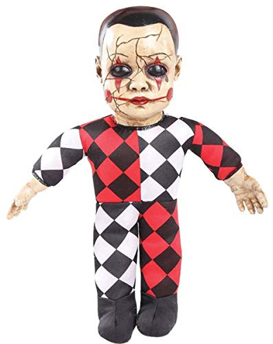 Morris Costumes Hellequin Haunted Doll Prop