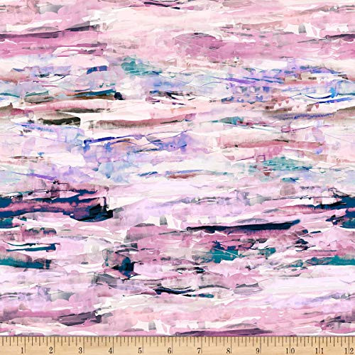 Shannon Fabrics Studio Digital Minky Cuddle Abstract Pink Fabric Fabric by the Yard