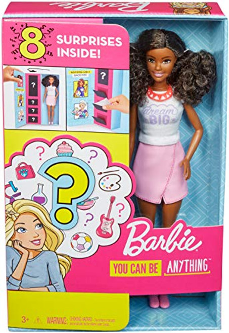 Barbie Surprise Careers with Doll and Accessories, Brunette