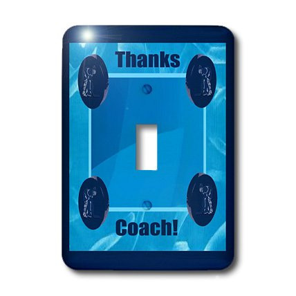 3dRose lsp_43303_1 Thanks Coach, Hockey Pucks and Players Toggle switch