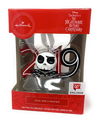 Hallmark - Disney Nightmare Before Christmas Jack Skellington 2019 Christmas Ornament 25 Years Anniversary
