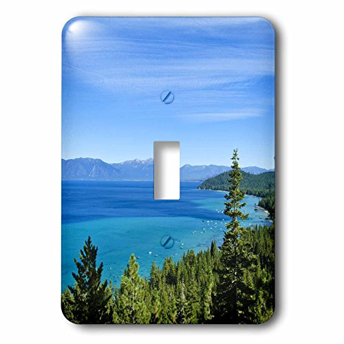 3dRose lsp_88521_1 Usa, California, Lake Tahoe Scenic Us05 Mde0080 Michael Defreitas Single Toggle Switch