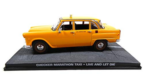 - Checker Marathon Taxi James Bond 007 Live and let die 1/43 (DY077)