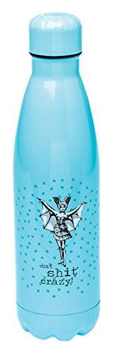 Wit Gifts WT100152 Stainless Seel Water bottle, Bat