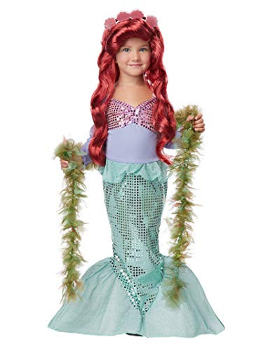Lil' Mermaid Girl's Costume, Large, One Color