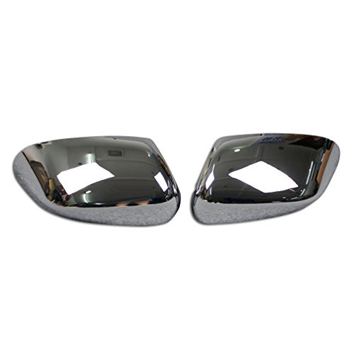 Rqing For Jeep 2017 2018 New Compass Chrome Rear View Mirror Cover Trims