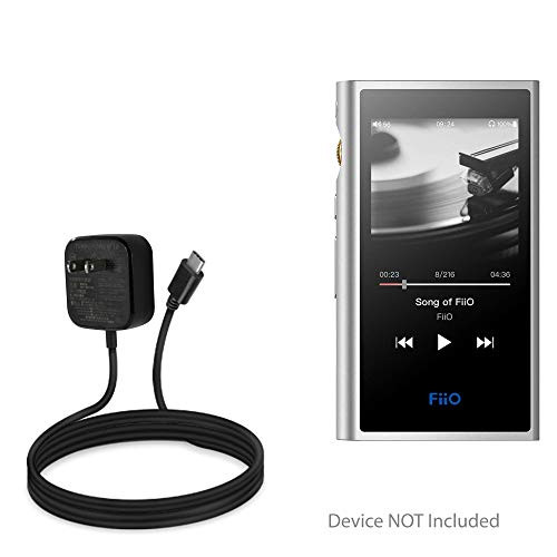 FiiO M9 Charger, BoxWave [Wall Charger Direct] Wall Plug Charger for FiiO M9, M7, BTR3