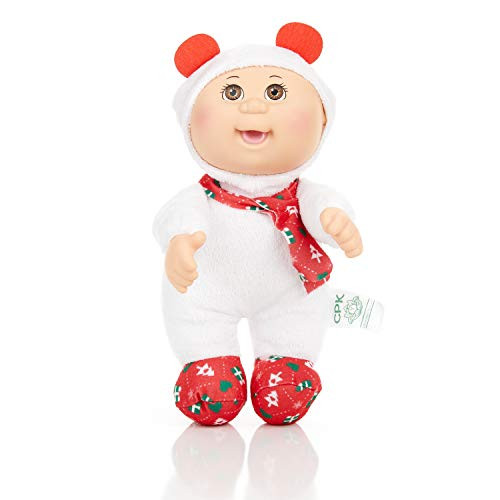 Cabbage Patch Kids Cuties Snowflake Polar Bear 9 Inch Soft Body Baby Doll - Holiday Helper Collection