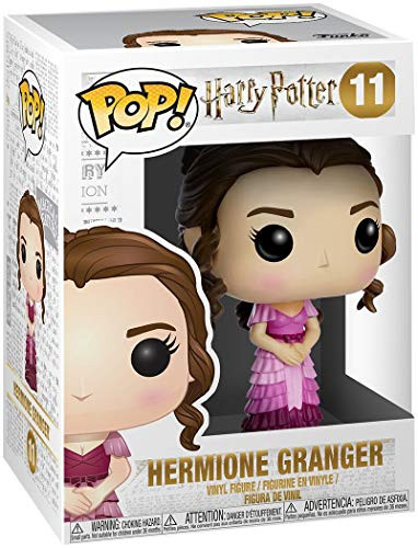 Funko Pop! Movies: Harry Potter - Hermione Granger Yule Ball #11 Vinyl Figure (Bundled with Pop Box Protector Case)