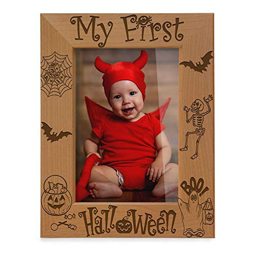 KATE POSH - My First Halloween Picture Frame (5x7 Vertical)
