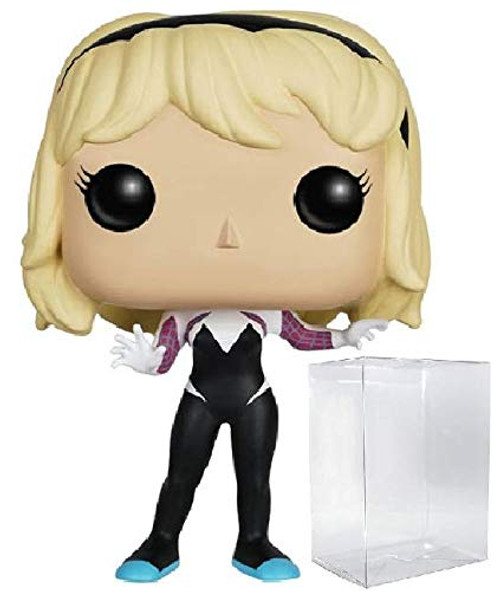 Marvel: Unhooded Spider-Gwen #153 (Hot Topic Exclusive) Funko Pop! Vinyl Figure (Includes Pop Box Protector Case) Marvel: Unhooded Spider-Gwen #153 (Hot Topic Exclusive) Funko Pop! Vinyl Figure (Includes Pop Box Protector Case)