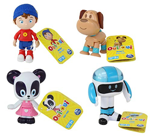 Noddy DreamWorks Toyland Detective 4 Piece Figure Set, Bumpy Dog, Pat-Pat & Fuse