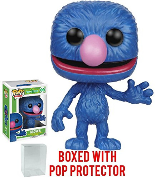 Sesame Street Funko Pop Grover Vinyl Figure (Bundled with Pop Box Protector Case) Sesame Street Funko Pop Grover Vinyl Figure (Bundled with Pop Box Protector Case)