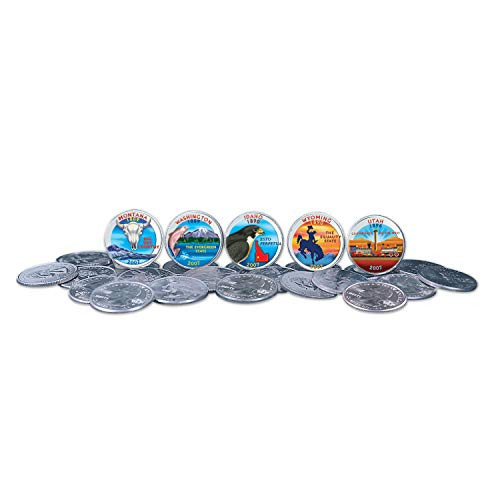 American Coin Treasures 2007 Colorized Statehood Quarters American Coin Treasures 2007 Colorized Statehood Quarters