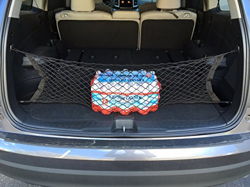 Envelope style trunk cargo net for Honda Pilot 2016 2017 2018 2019