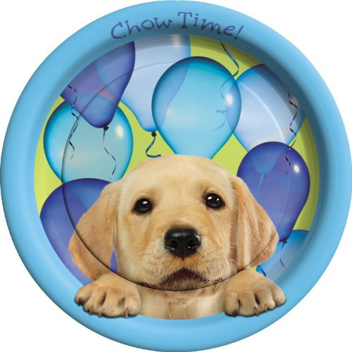 American Greetings Party Pups 9" Dinner Plates (8 Count)