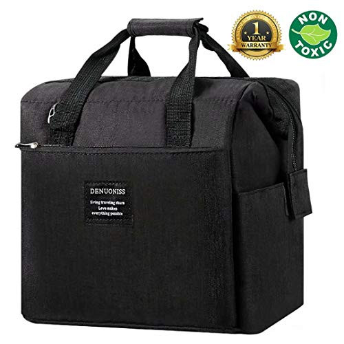 Lunch Bags For Women&Men Reusable Lunch Tote bag for Work School Picnic Insulated Lunch box Fordable Lunch Holder Cooler Bag