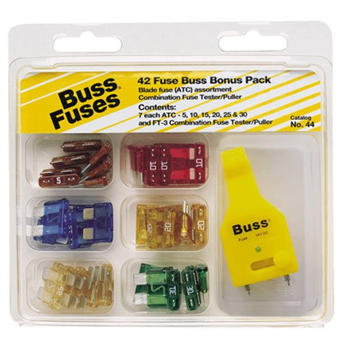 Cooper Bussmann no-44 43 Piece, Atc Fuse Assortment