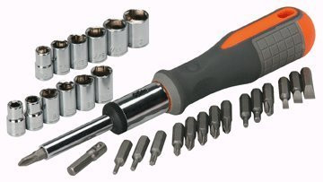 34 Piece Ratcheting Screwdriver Set