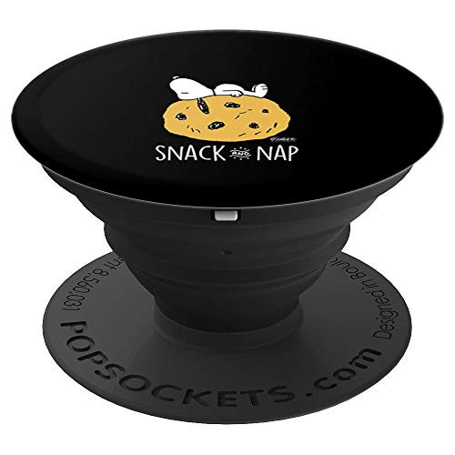 Peanuts Snoopy Snack and Nap - PopSockets Grip and Stand for Phones and Tablets