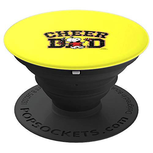 Peanuts Snoopy Cheer Dad - PopSockets Grip and Stand for Phones and Tablets