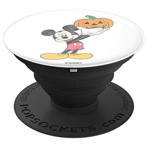 Disney Halloween Mickey Pumpkin PopSockets Grip and Stand for Phones and Tablets