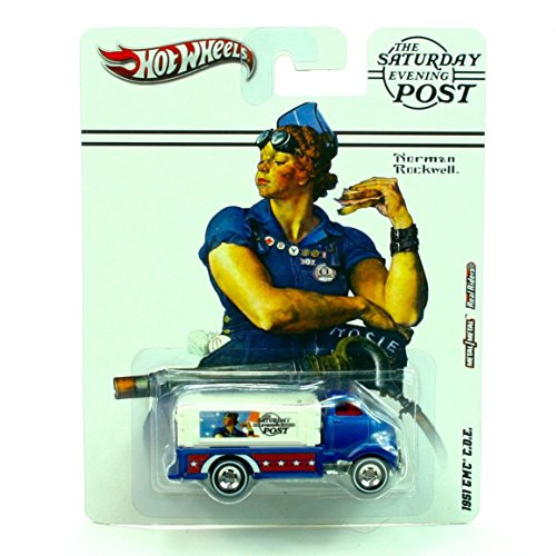 Hot Wheels 2012 - The Saturday Evening Post - Norman Rockwell - 1951 GMC C.O.E. - Rosie The Riveter