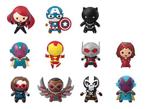 Marvel Series 6 Collectible Blind Bag Key Chains