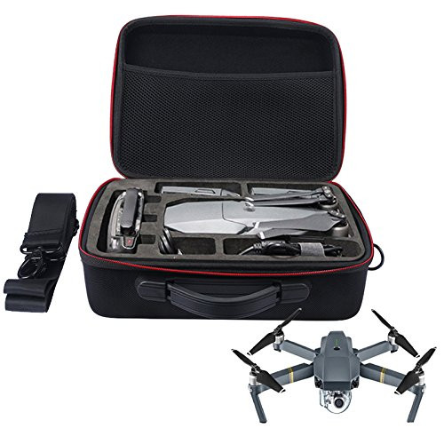 MASiKEN Carrying Case for DJI Mavic Pro/DJI Mavic Pro Fly More Combo, Fit Drone, 5X Batteries, Remote Controller, Charging Hub, Propellers and Other Accessories