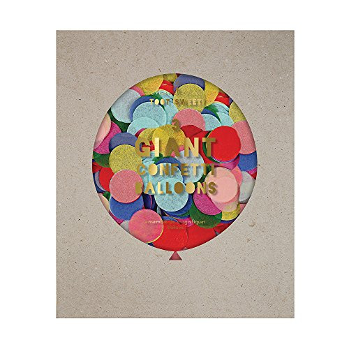 Meri Meri, Giant Confetti Balloon Kit, DIY Birthday and Party Balloons - Multicolor