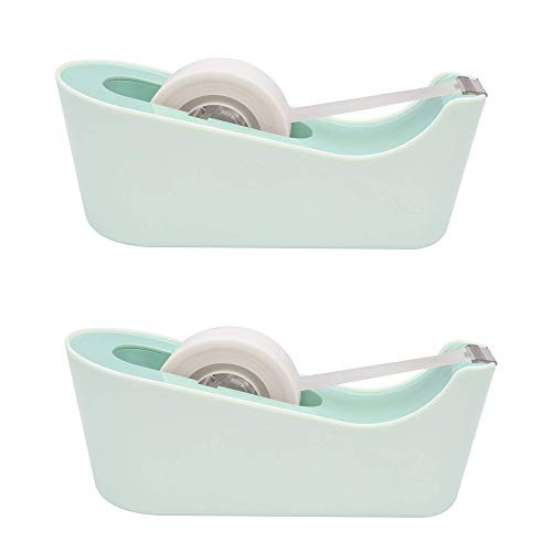 Scotch Desktop Dispenser, Mint (C18-MNT-0), 2 Pack