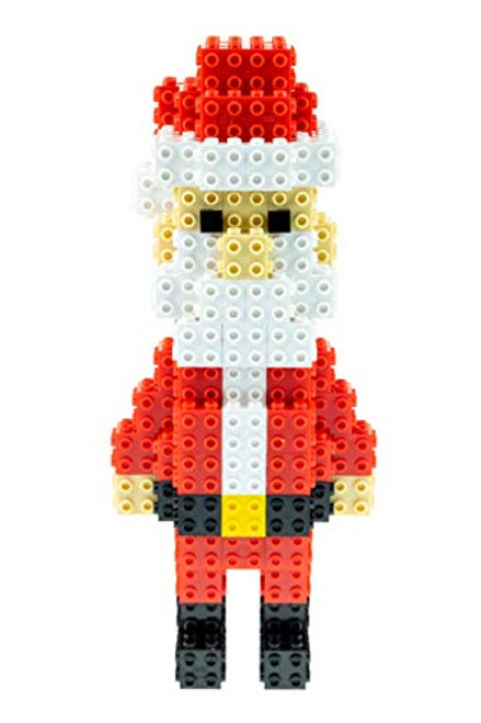 Strictly Briks - Building Bricks and Blocks Set - 3D Briks Christmas Santa Claus Figure - 100% Compatible with All Major Brick Brands - 120 Pieces Strictly Briks - Building Bricks and Blocks Set - 3D Briks Christmas Santa Claus Figure - 100% Compatible with All Major Brick Brands - 120 Pieces