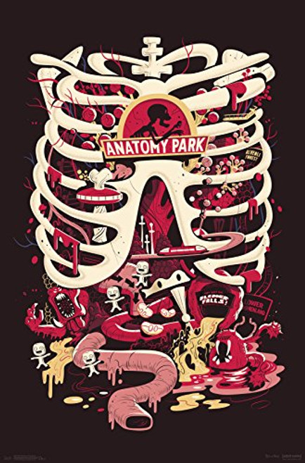 Trends International Rick and Morty - Anatomy Park Wall Poster, 22.375" x 34", Premium Unframed Trends International Rick and Morty - Anatomy Park Wall Poster, 22.375" x 34", Premium Unframed