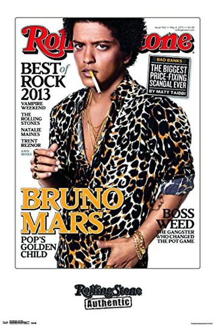 Trends International Rolling Stone Bruno Mars Wall Poster 22.375" x 34" Trends International Rolling Stone Bruno Mars Wall Poster 22.375" x 34"