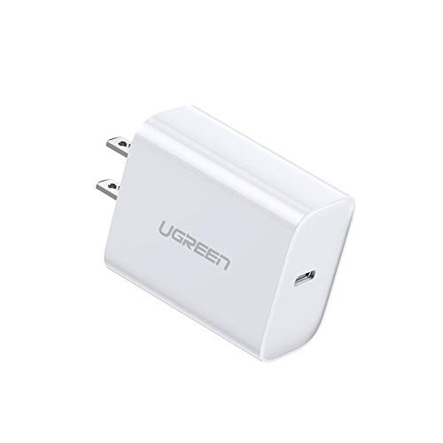 UGREEN USB C Charger 30W PD 3.0 Type C Wall Charger Power Delivery for iPhone 11 Pro Max Xs Max XR X 8 Plus, iPad Pro, Google Pixel 3a XL, Samsung Galaxy Note10 S10+ S9, LG V50 ThinQ 5G G8X