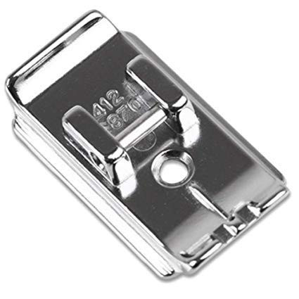 ZITZAGSTORM 4126870-45 Consealed Invisible Zipper Presser Foot for Husqvarna Viking Group 1,2,3,4,5,6,7 Sewing Machine - 4126870-45