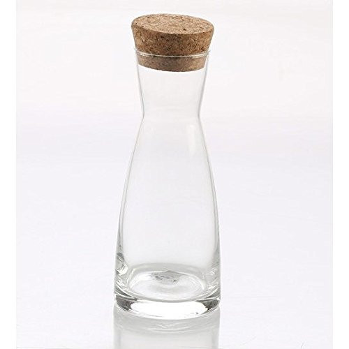 Bormioli Rocco Ypsilon Carafe With Cork Lid -.25 Liter (8.5 Ounce)