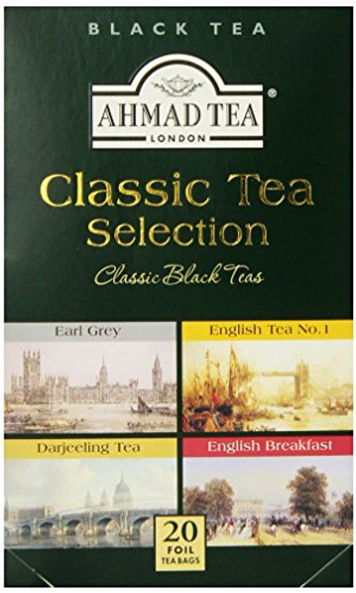 Ahmad Tea Classic Tea Selection, 20-Count (Pack of 6) Ahmad Tea Classic Tea Selection, 20-Count (Pack of 6)