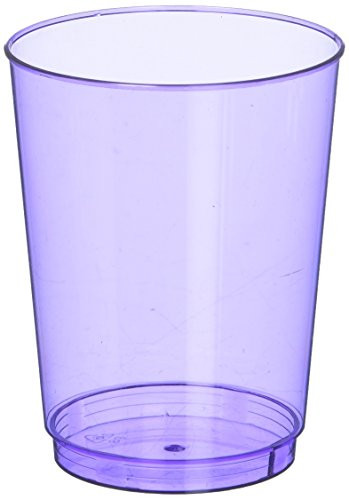 amscan New Purple Plastic Cup Big Party Pack, 10 Oz., 6 Pk.
