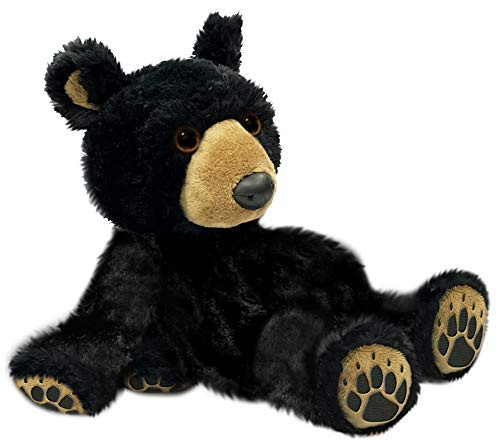 First & Main 7" Ebony Black Teddy Bear