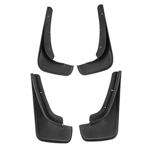 4pcs Front and Rear Mud Flaps Splash Guards Set for Volkswagen Golf 1999-2005 Hatchback