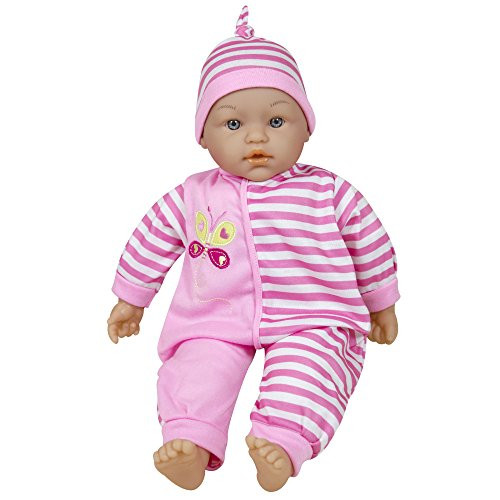 Lissi Doll 51500 Soft Plush 15" Talking Baby, Pink