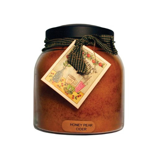 A Cheerful Giver Honey Pear Cider Papa Jar Candle, 34-Ounce