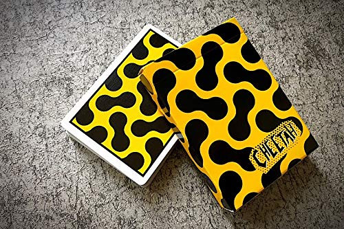 SYNCSPIKE Cheetah Playing Cards & Clear Protective Playing Cards Case SYNCSPIKE Cheetah Playing Cards & Clear Protective Playing Cards Case