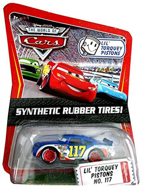 Disney / Pixar CARS Movie Exclusive 1:55 Die Cast Car with Sythentic Rubber Tires Lil' Torquey Pistons Disney / Pixar CARS Movie Exclusive 1:55 Die Cast Car with Sythentic Rubber Tires Lil' Torquey Pistons