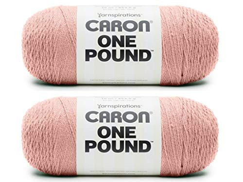Caron One Pound Yarn - 2 Pack (Coral Blush)