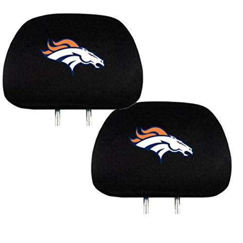 Team ProMark Official National Football League Fan Shop Authentic Headrest Cover (Denver Broncos)